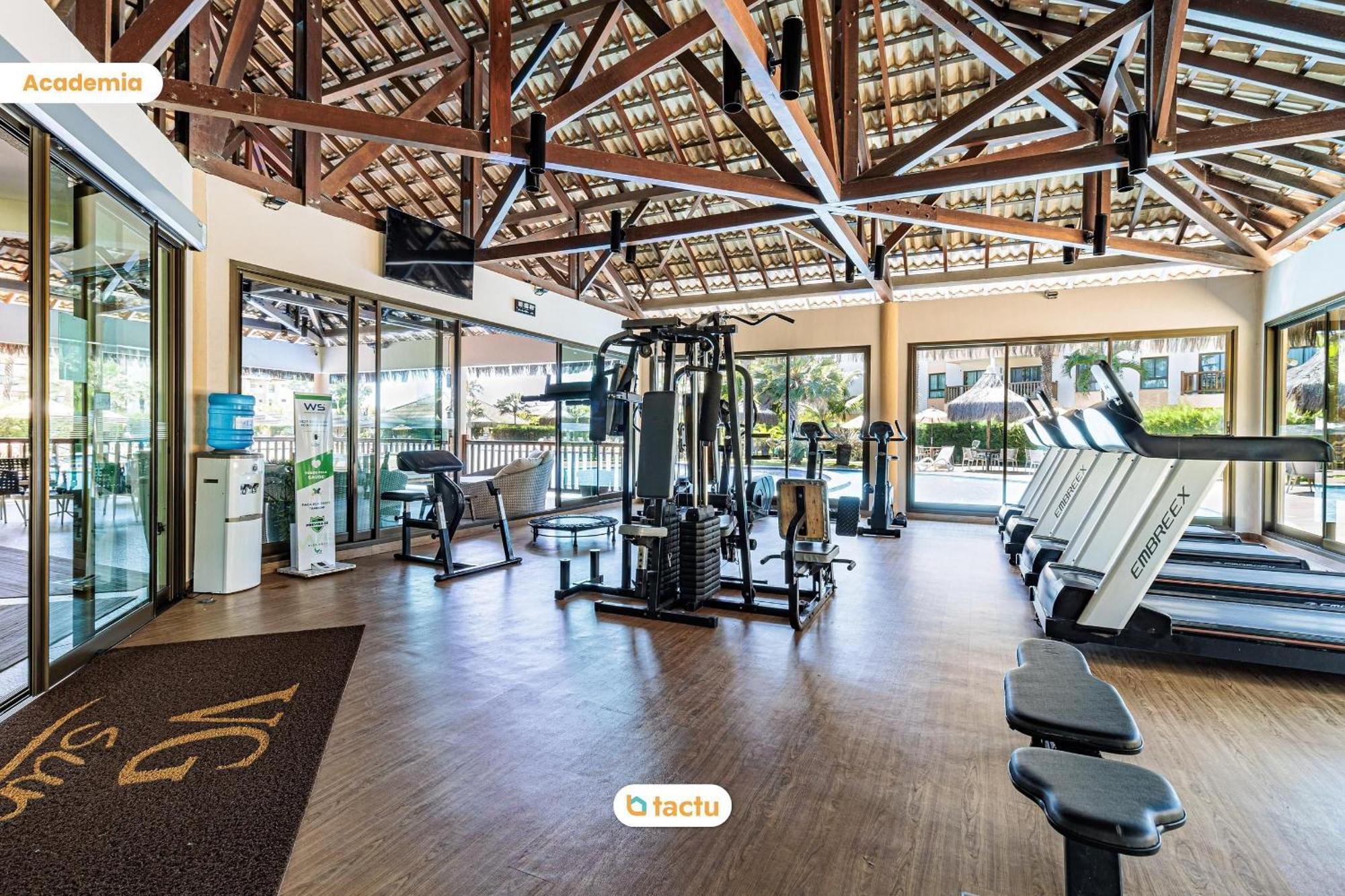 Térreo gigante de 100 m2, perfeito para grupos grandes no melhor bloco do VG Sun Cumbuco por Tactu Extérieur photo